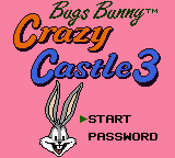 Bugs Bunny - Crazy Castle 3 (Japan) Title Screen